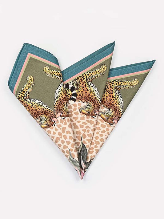 Leopard Lily Stone Napkins