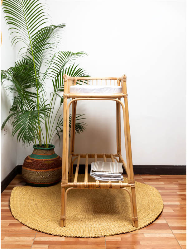 Rattan Baby Changing Table