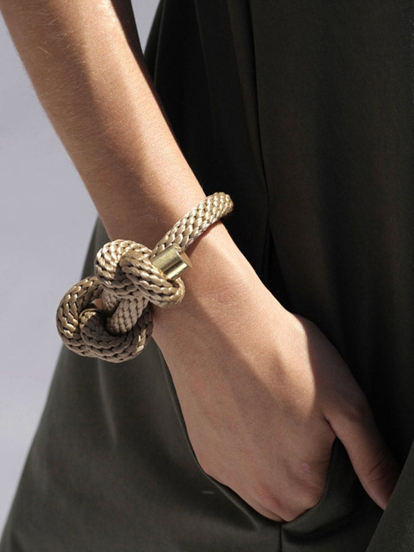Sacred Knot Bracelet - Beige
