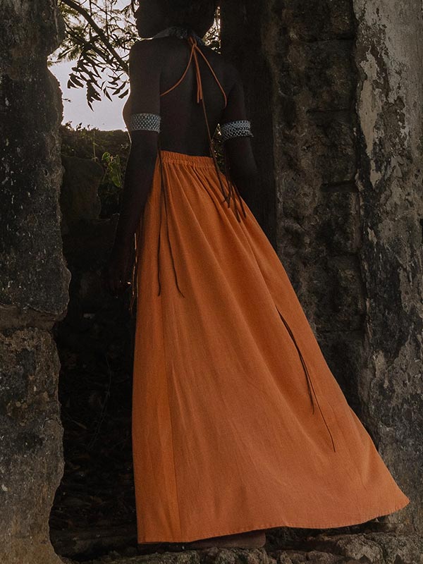 Mandala Halterneck Maxi Dress
