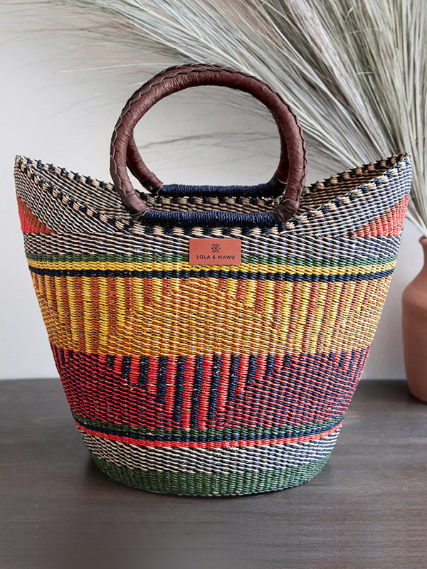 Woven Shopper Baskets