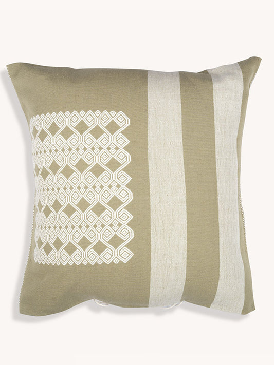 Larrinaga Handwoven Cushion Cover - Sage