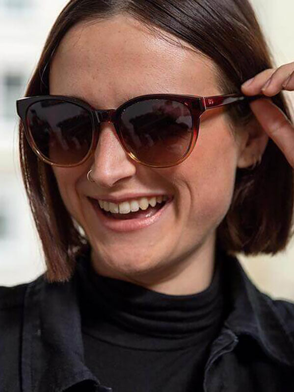 Nkiru Sunset Oversized Sunglasses