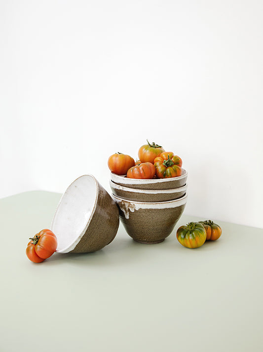 Milk & Cookies Breakfast Bowl Set (set of 4)