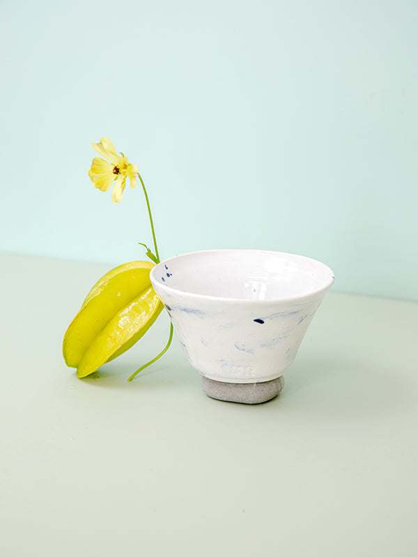 Blue Splash Snack Bowl