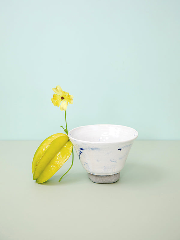 Blue Splash Snack Bowl