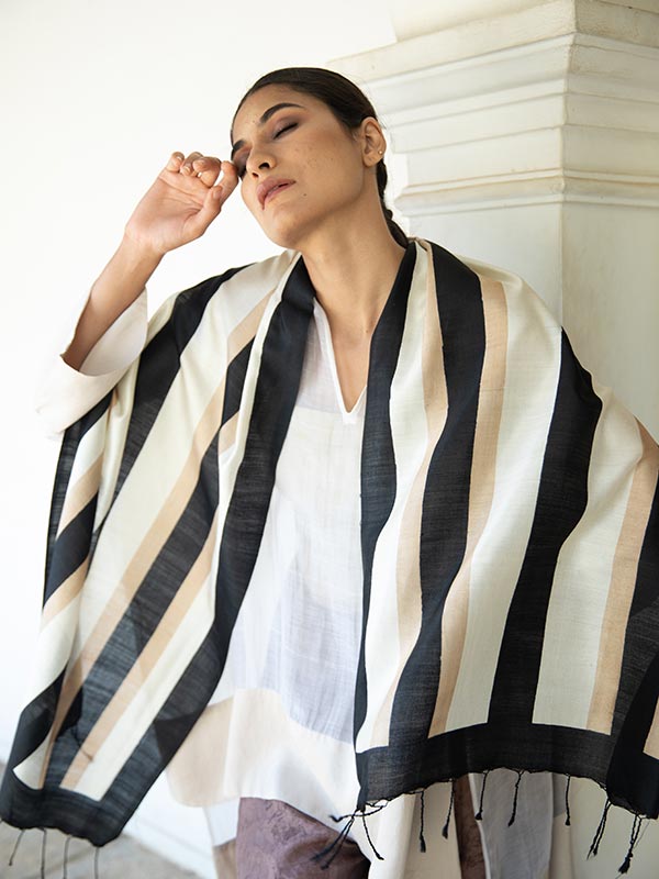 Classic Sili Peace Silk Scarf