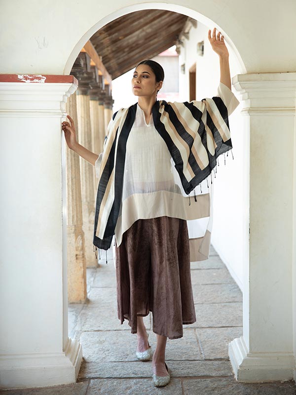 Classic Sili Peace Silk Scarf