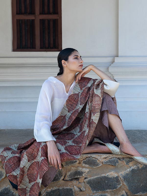 Photosynthesis Peace Silk Scarf