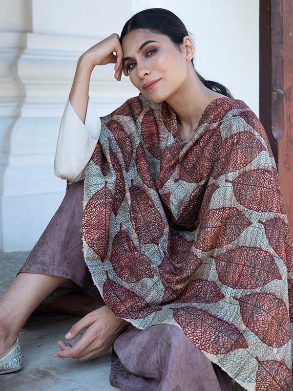 Photosynthesis Peace Silk Scarf