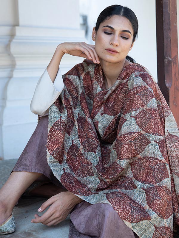 Photosynthesis Peace Silk Scarf