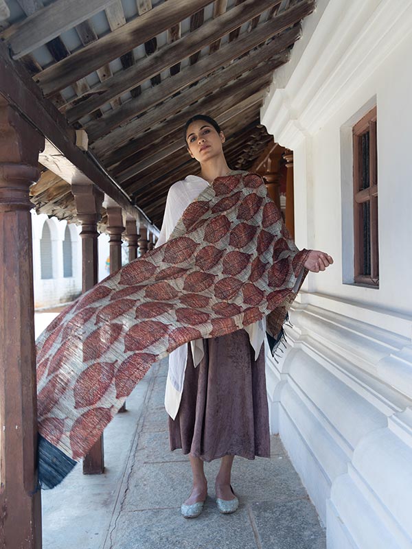 Photosynthesis Peace Silk Scarf