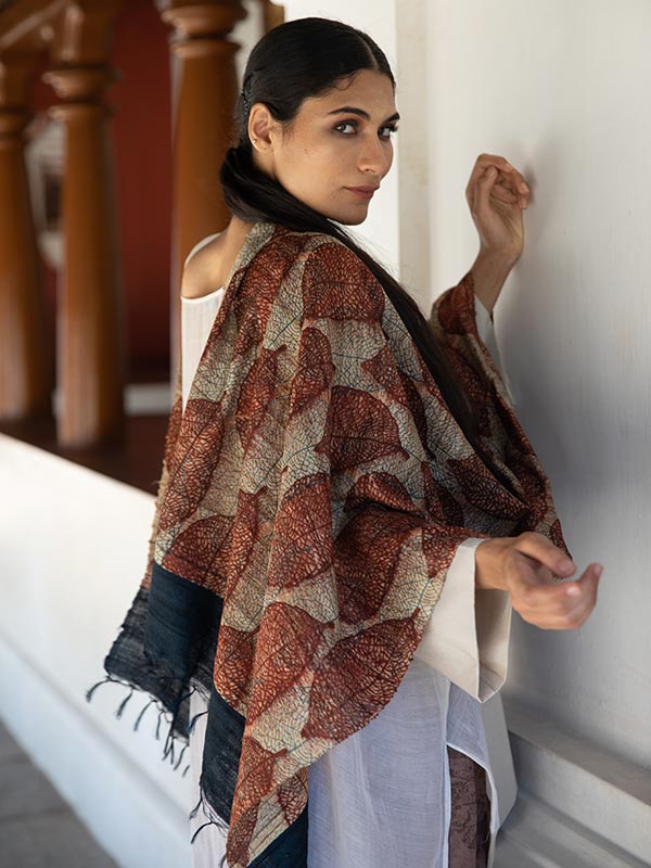 Photosynthesis Peace Silk Scarf