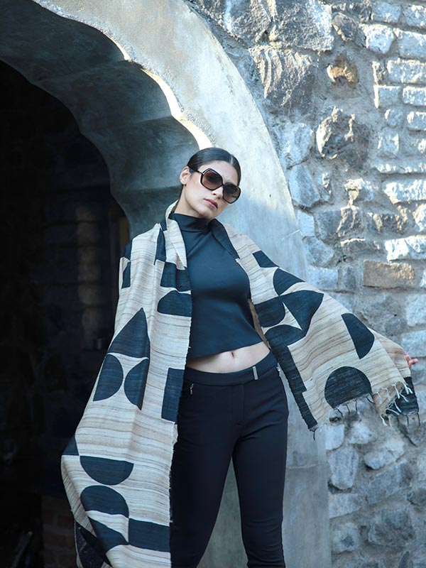 Maze Peace Silk Scarf