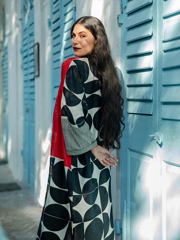 Moon Silk Long Kimono