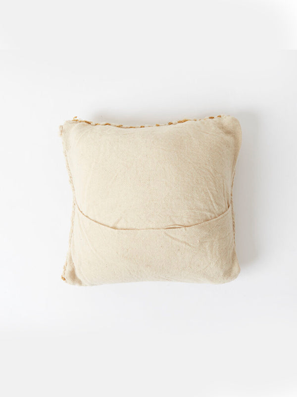 ethical artisan yellow cushion backing