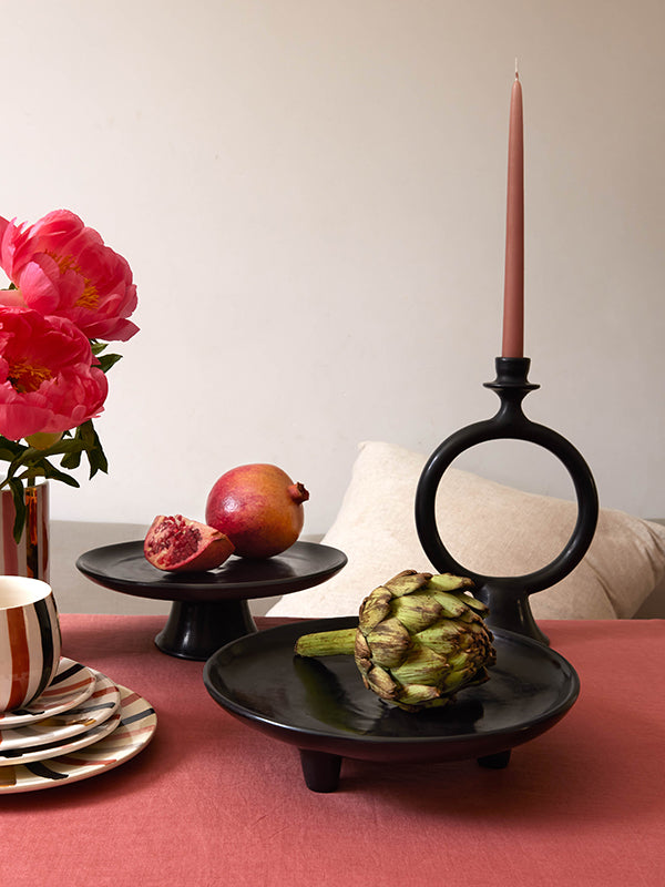 Black Tripod Fruit Bowl – Chabi Chic