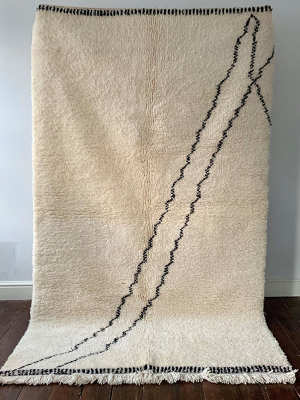 Moroccan Beni Ourain Rug – Nezha