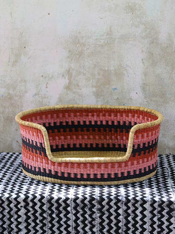 Large Woven Dog Bed