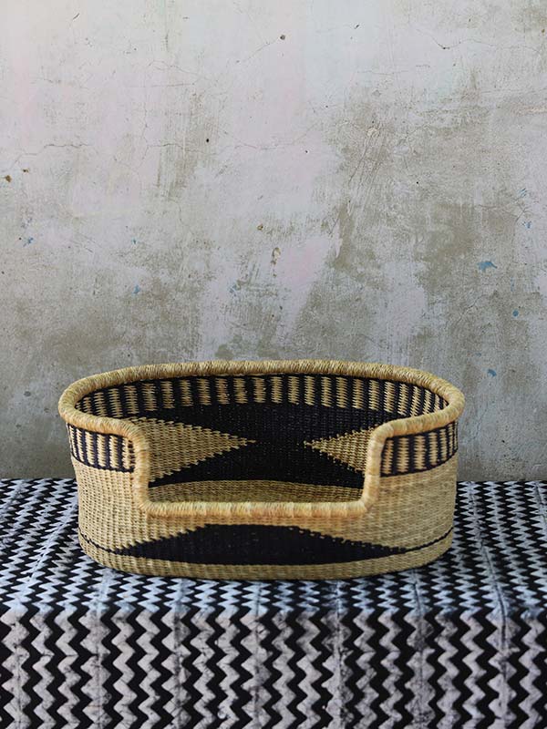Small Woven Dog Bed