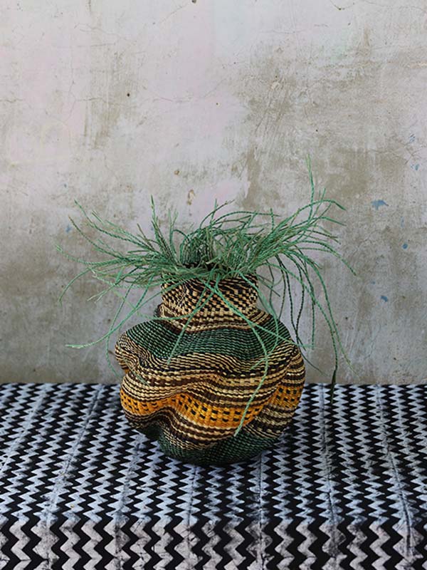 Twist Basket - Green