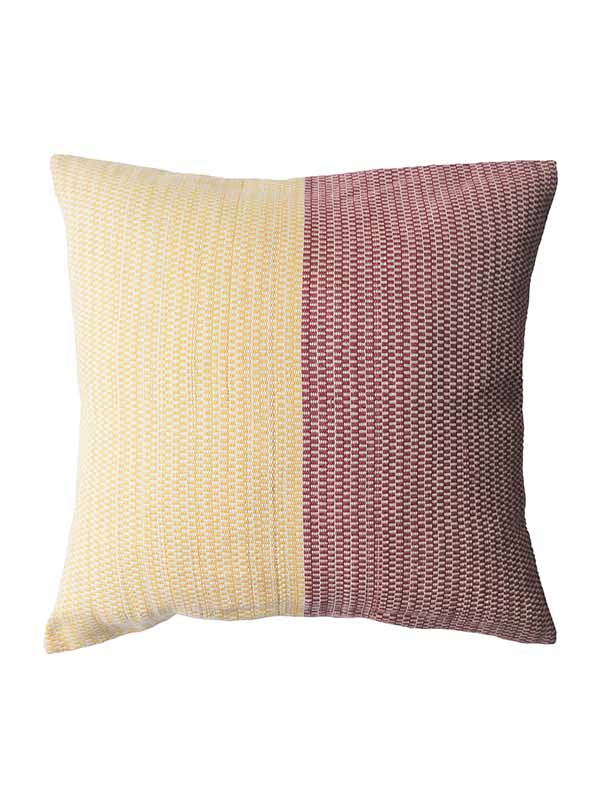 handstitched sustainable artisan cushion