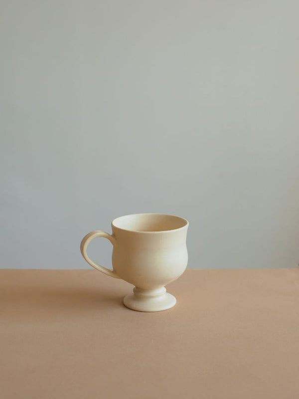Yoshida Pottery Beaded Foot Cup