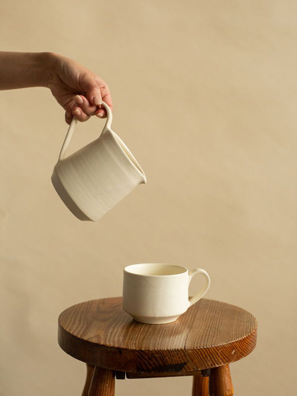 Yoshida Off White Coffee Jug