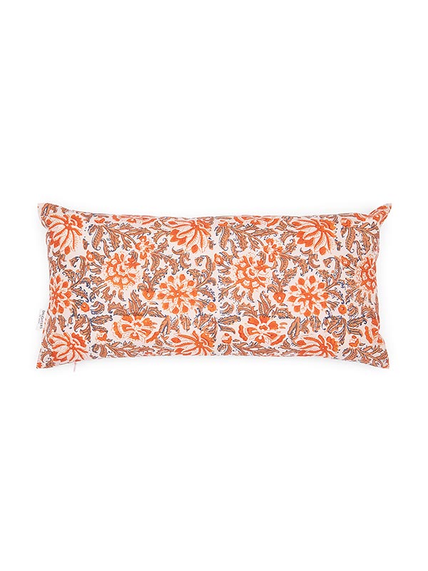 Zaha Silk Reversible Bolster Cushion