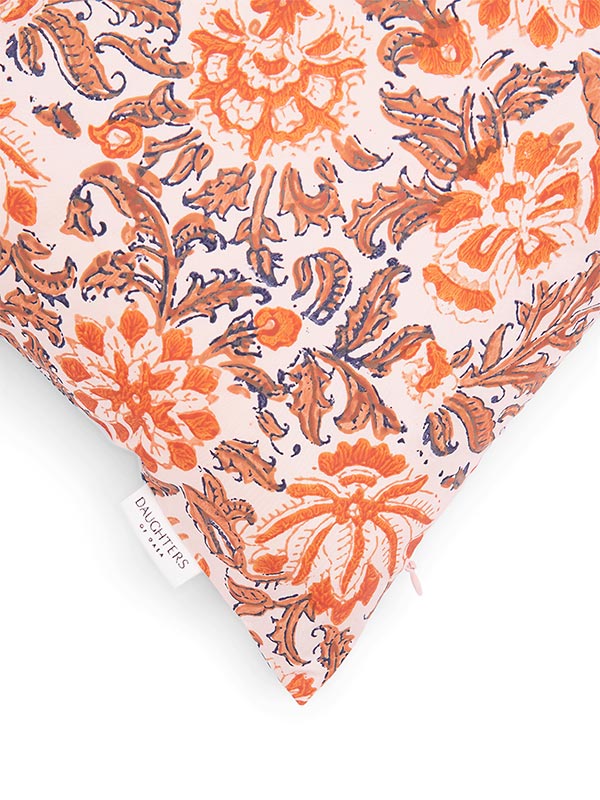 Zaha Silk Reversible Bolster Cushion