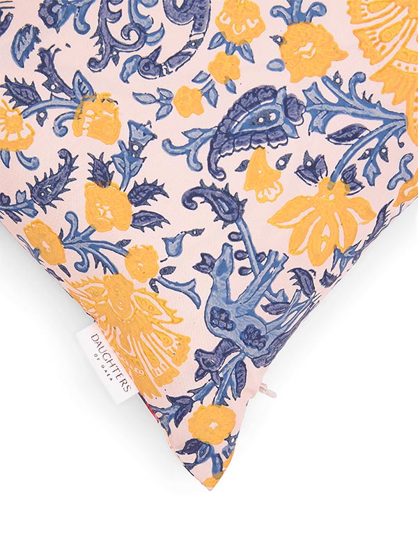 Shanaya Silk Reversible Bolster Cushion