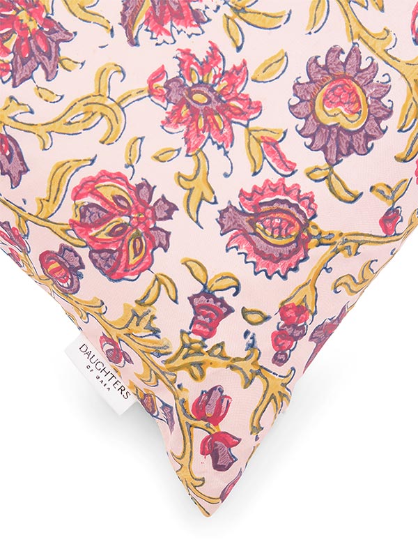 pink hand block bolster