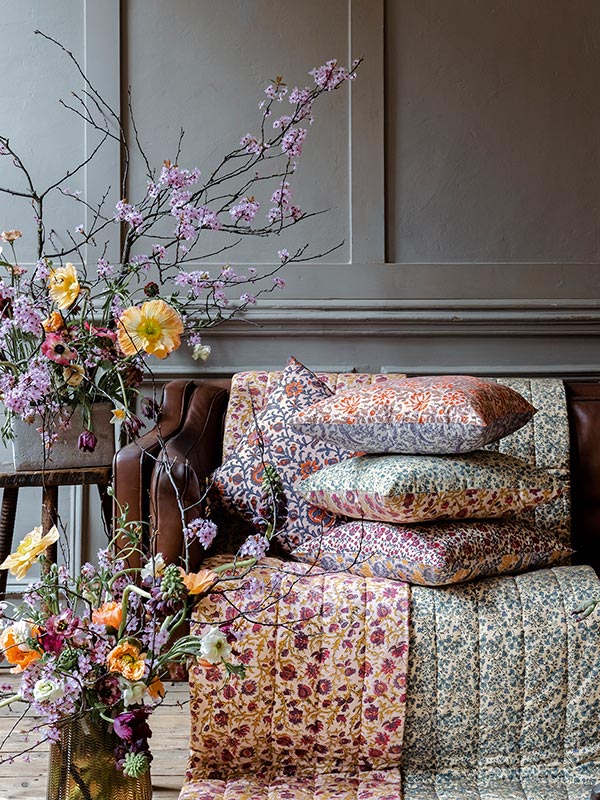Zaha Silk Reversible Cushion