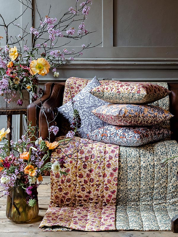 Arya Silk Reversible Cushion