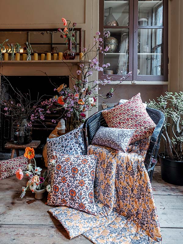 Osha Silk Reversible Cushion