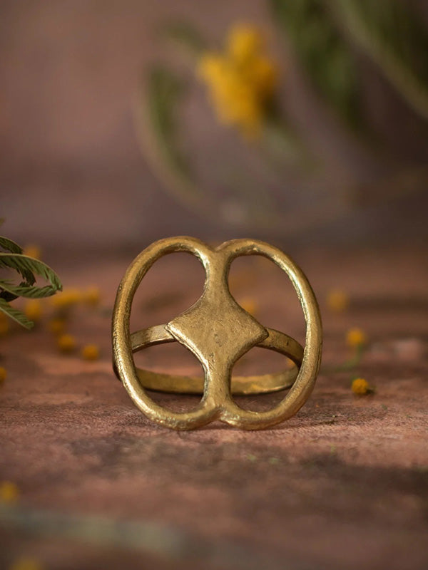 Nyame Biribi Wo Soro Napkin Ring