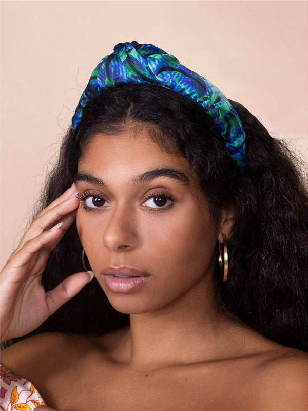 OGEDE Blue & Green Halo Headband