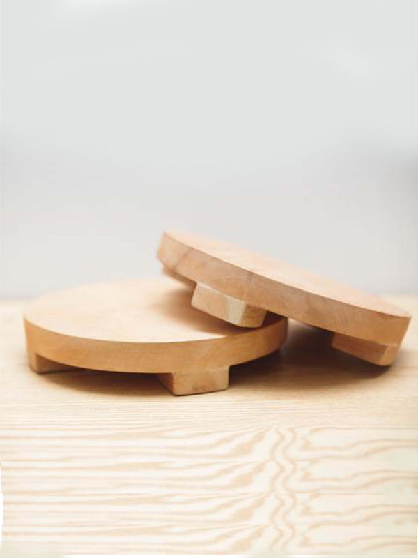 Wooden Round Tray