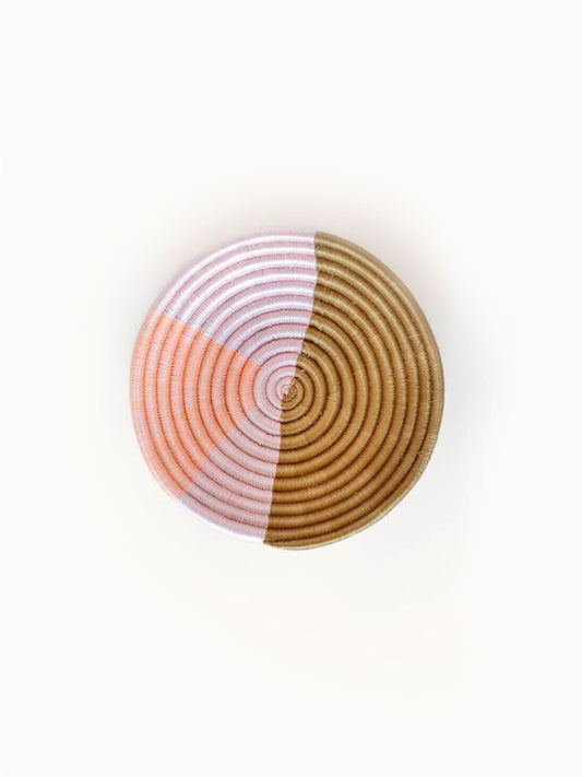 Mini Geo Pastel Round Basket / Plateau