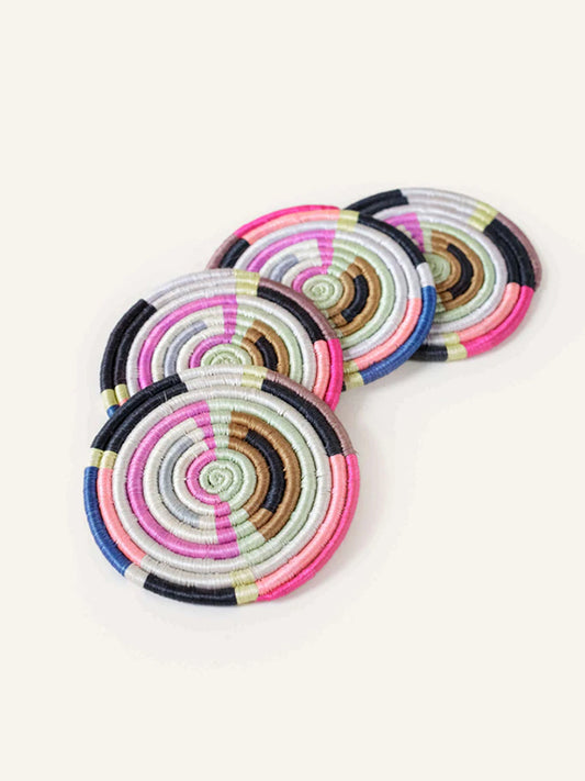 Geo Form Coasters, Set of 4