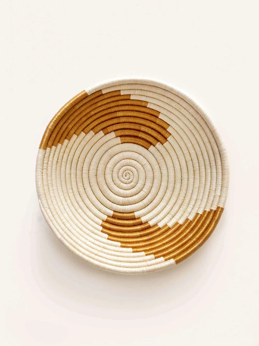 Demi Swirl Round Basket / Plateau
