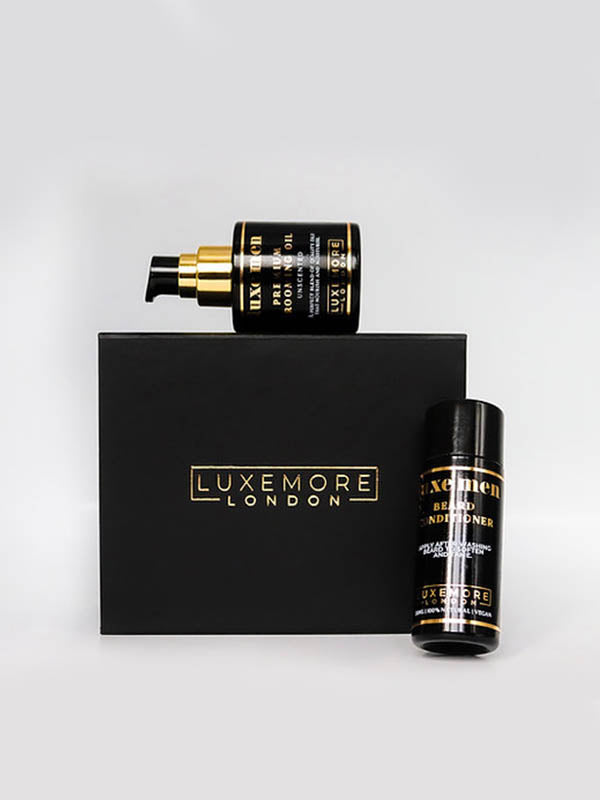 Luxemen Groom & Go: Beard Grooming Gift Set