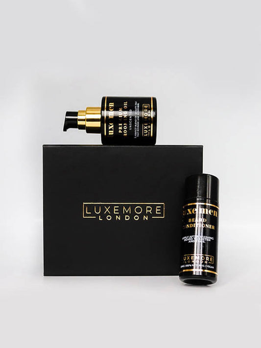 Luxemen Groom & Go: Beard Grooming Gift Set
