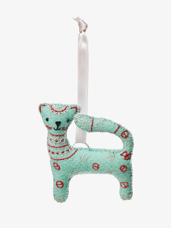 Snow Leopard Ornament
