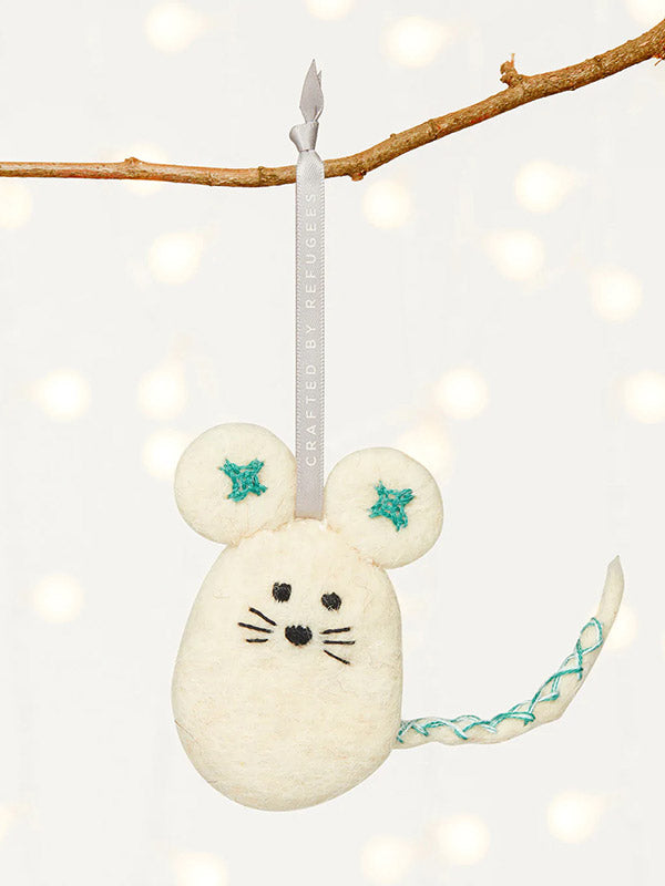 Quiet Mouse Ornament