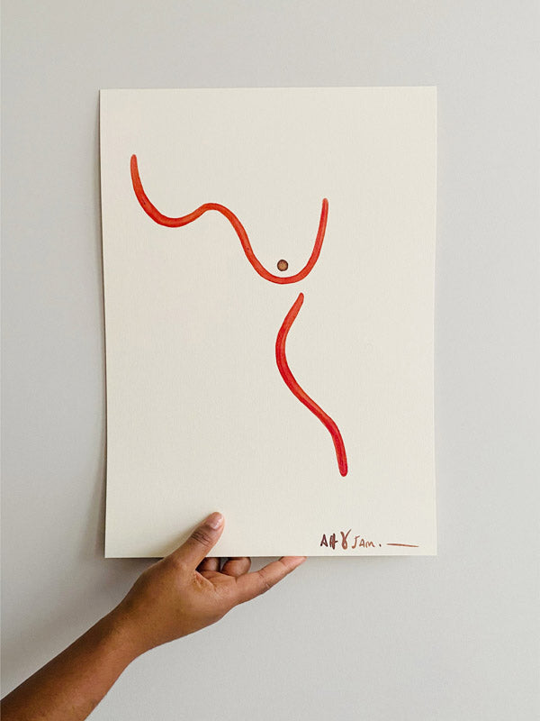 Embody Art Print