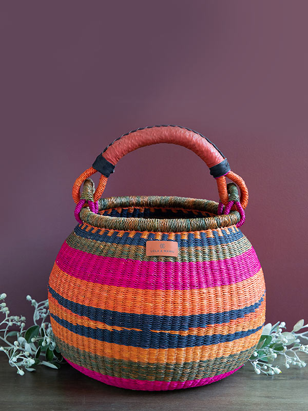 Bolga Pot Baskets