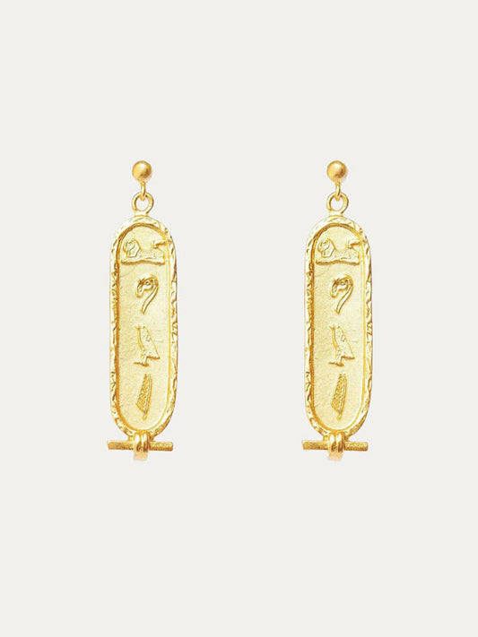 Love Gold Drop Earrings