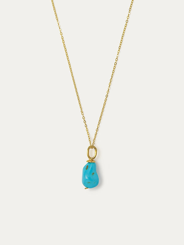 Ava Turquoise Pendant Necklace
