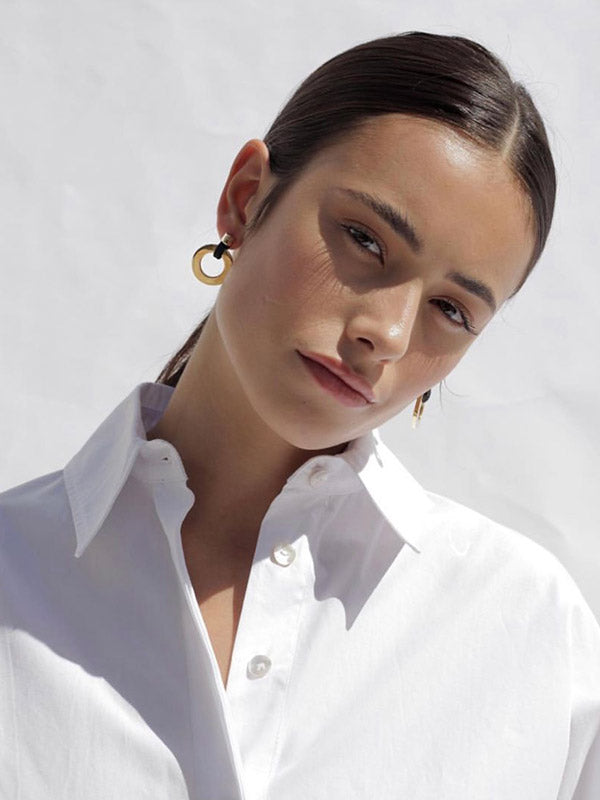 Noor Earrings - Black